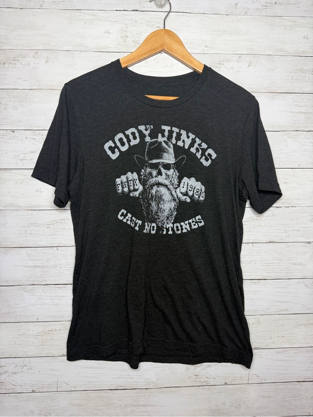 Cody Jinks Cast No Stones T-shirt Medium